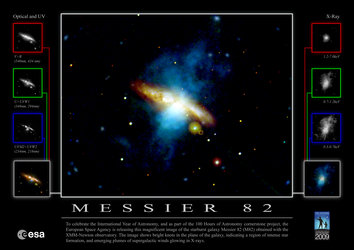 Messier 82 poster