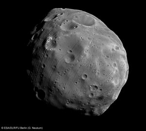 Phobos close up